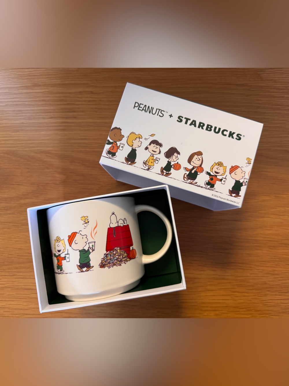 Starbucks x Peanuts Snoopy 14-ounce Ceramic Mug 2026  NEW